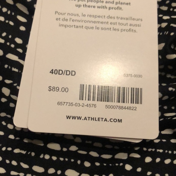 NWT! Athleta Rice Pearls Maldives Tankini Top - Multiple Sizes 🩵 - Picture 10 of 11